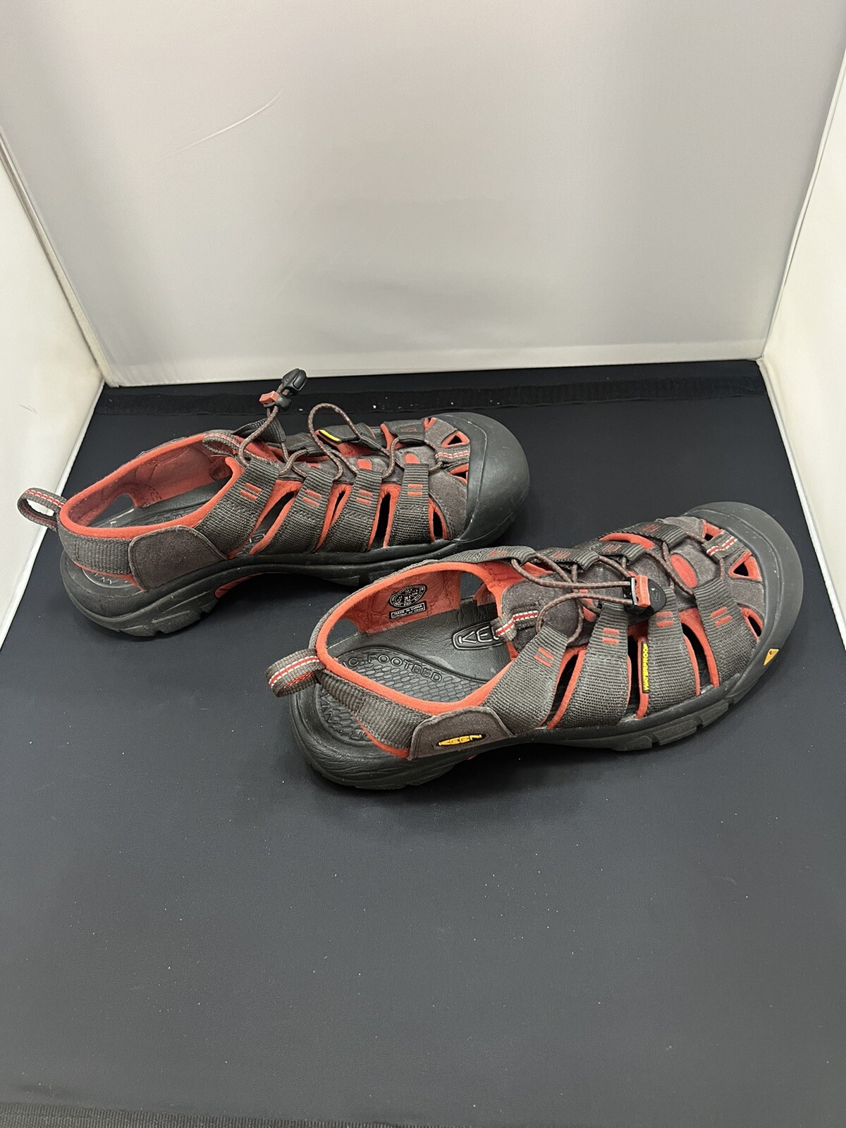 Sandali donna Keen sportivi da trekking 10 5 grigio arancione