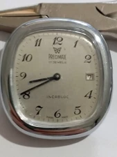 VINTAGE Rare Swiss made PRECIMAX 17 Jewels PESEUX 7046 watch from 1970