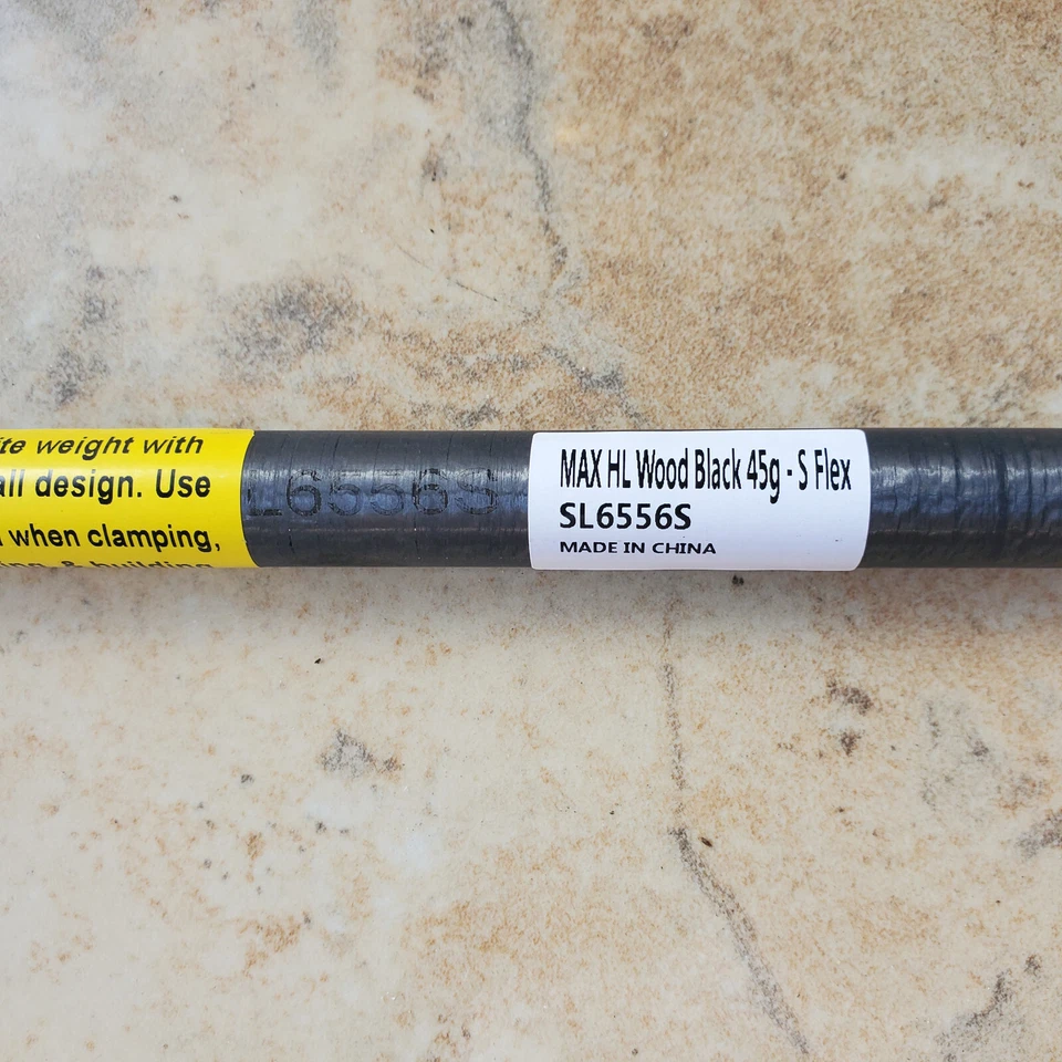 New Lightweight 2024 KBS MAX HL Black 45 S Flex Driver RARE TM M5/SIM +/- 2* - Image 2 of 3