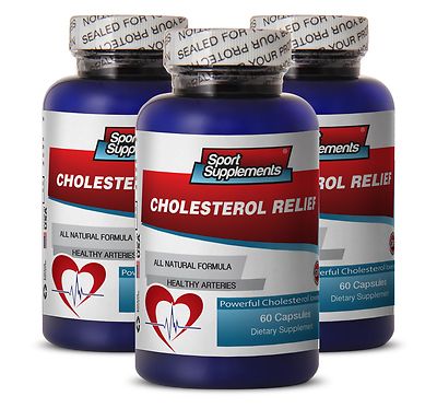 Cholesterol Reducing. Dietary Supplement Complex w/ Policosanol Pills(3 Bottles)