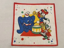 1950’s Cinderella Pocket Handkerchief/Hanky, Walt Disney Productions
