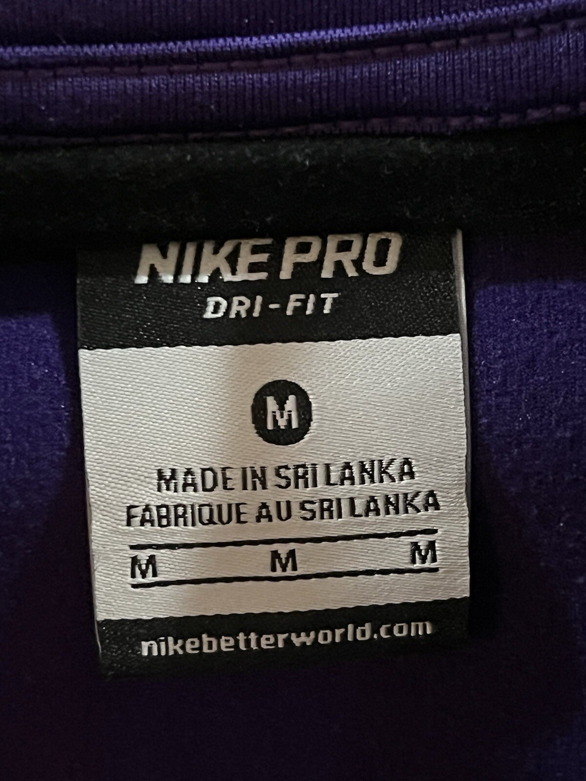 SACAI X NIKE Giacca Nike Pro Dri Fit donna viola media full zip allenamento atletico top