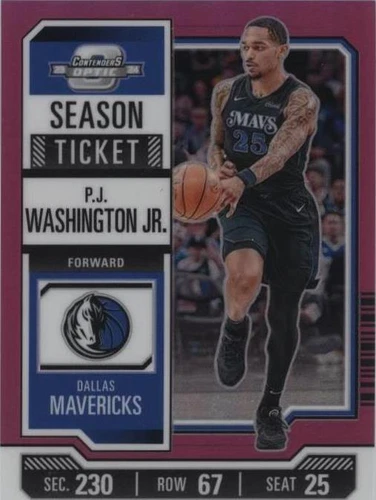 2023-24 Panini Contenders Optic - PJ Washington Jr. #92