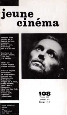 JUNGES KINO Nr. 108 - Krzystof Zanussi - Allan King - Himmelfahrt - Februar 1978