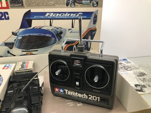 TAMIYA 2101 TAMTECH PORSCHE 962C RADIO CONTROL -1:24- COMPLETE RC KIT IN BOX - Picture 12 of 18