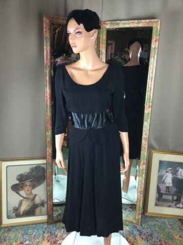 Ameri SHOULDER PADDED PEPLUM DRESS Sサイズ