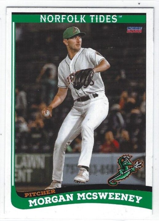 2023 Norfolk Tides (Triple-A Baltimore Orioles) Morgan McSweeney