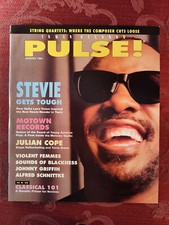 Tower Records PULSE Music Magazine August 1991 Stevie Wonder Julian Cope