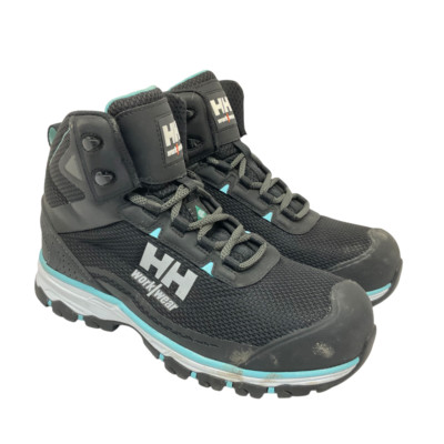 Helly Hansen Women's Mid-Cut ATCP FreshTech Work Boot HHS231010W Black Size 9.5M
