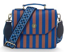 Pip Studio sac à épaule bandoulière Frances Cross Body Bag Stripe S Blue