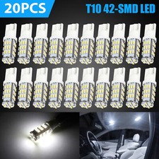 20x T10/921/194 RV Trailer 42SMD 12V Backup Reverse LED Lights Bulbs Super White