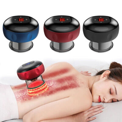 Electric Vacuum Cupping Massage Suction Slimming Body Massager Device Guasha
