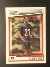 2022 Panini Score #366 Daxton Hill Rookie Card