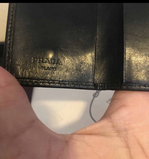 Authentic Prada Black Keychain Wallet - image 4