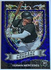 2021 Panini Crusade BLUE VELOCITY #16 YERMIN MERCEDES * Chicago White Sox * RC