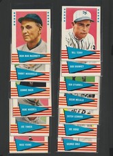Big Lot of 1961 Fleer Greats ~ High Numbers ~~ Connie Mack, Waddell ~~ Look!