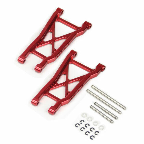 Traxxas Slash 2WD 1:10 Alloy Rear Lower Arm, Red by Atomik - Replaces TRX 2555 - Picture 1 of 1