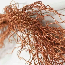 30" Factory Direct Craft Copper Glitter Decorative Artificial Twig Swag