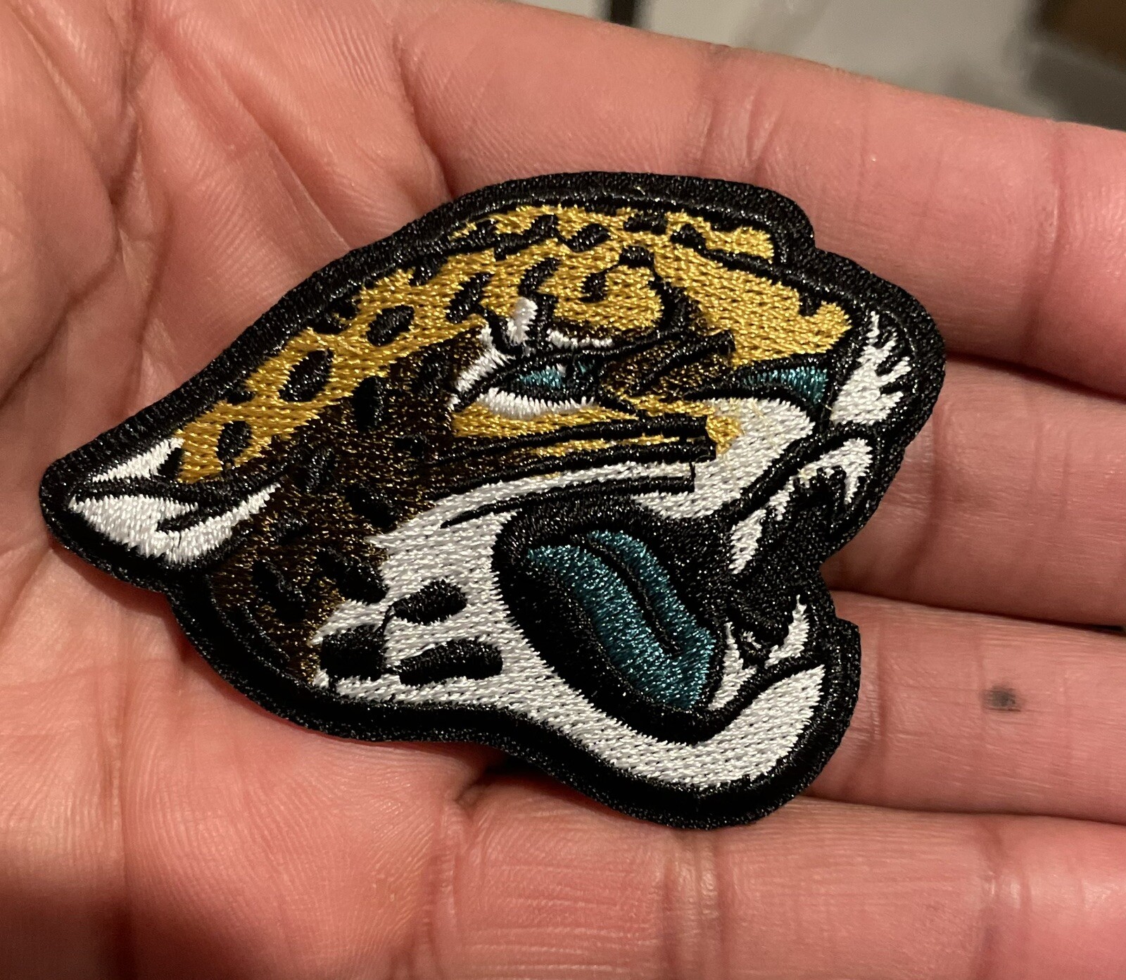 Jacksonville Jaguars NFL Patch Iron/Sew On Football Embroidered eBay