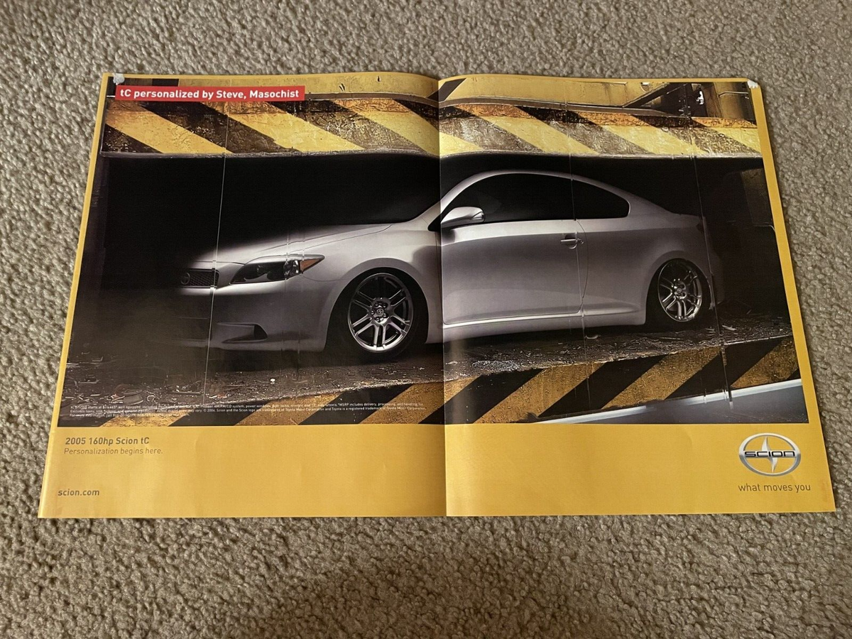 Vintage 2005 TOYOTA SCION xA xB tC SUPERCHARGER RELEASE SERIES