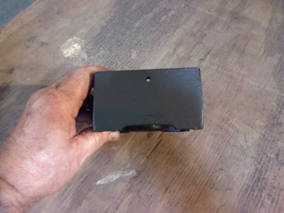 Post Base, Anchored 4x4 Heavy Cast Aluminum, Black, MADE IN THE USA - Image 3 of 4