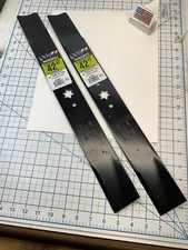 Maxpower 561556B 2 Blade Set for 42" Cut MTD Cub Cadet Troy-Bilt  USA Made
