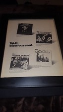 RCA Records R&B Soul Rare Original Promo Poster Ad Framed! Wilson Pickett