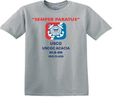 USCGC ACACIA  WLB-406* IRIS CLASS *SHIRTS.USCG OFFICIALLY LICENSED
