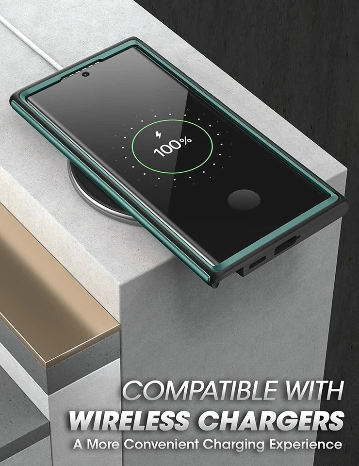 SUPCASE 适用于三星 Galaxy S22 Ultra 5G 全机身框架保护壳 带屏幕保护套 — 第 4/4 张图片