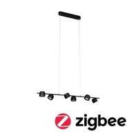 Paulmann Led Pendelleuchte Puric Pane 6X450 Lm 2700 K Dimmbar Smart Home Zigbee