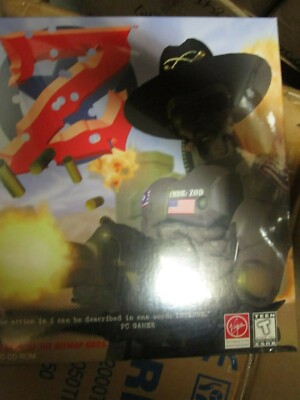 Z Bitmap Brothers Virgin Interactive Computer CD ROM PC, 1996 Open RETAIL BOX