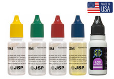 10K 14K 18K 22K Gold Jewelry Test Solutions Acid Coin Bullion Bar Tester Kit