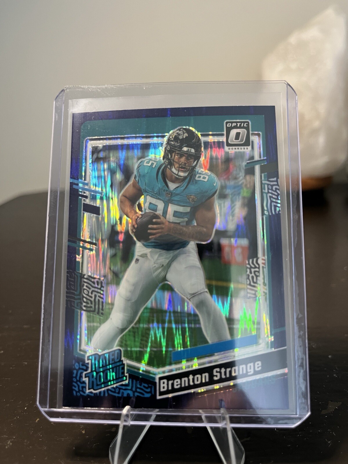 2023 Panini Donruss Optic - Brenton Strange Rated Rookie Purple Shock #251 (RC)