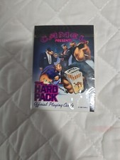 Vintage 1991 Joe Camel Cigarettes THE HARD PACK Playing Cards - Factory Sealed