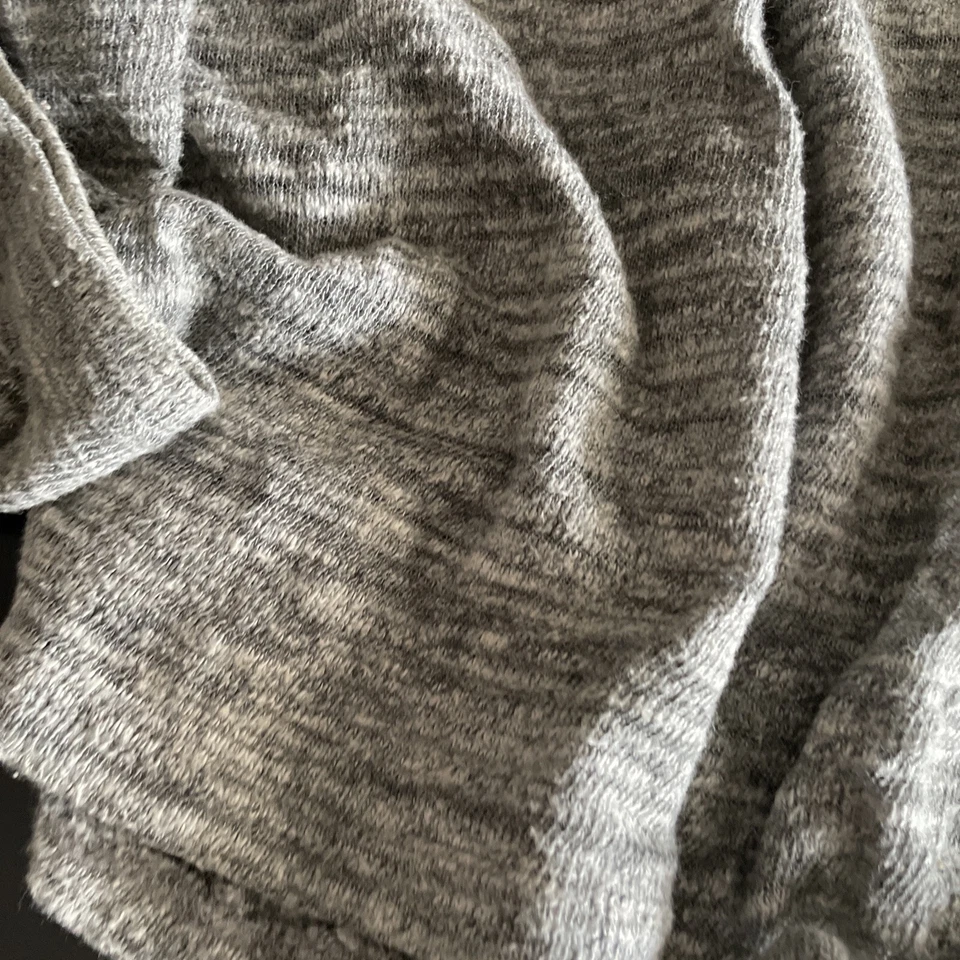 Camisa Top Mujer LA Made Gris Manga Larga Talla Xs Foto 2 de 4