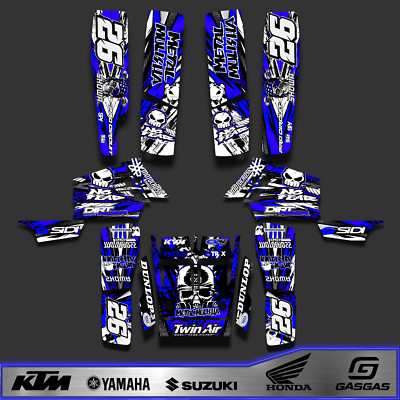 Fits Yamaha Banshee 350 graphic kit stickers decals atv graphics Atv graphics