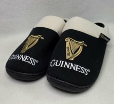 Zapatillas Oficiales Guinness Arpa Dorada Bordadas Usadas en Excelente Condición Para Hombre Suelas de Goma Medianas