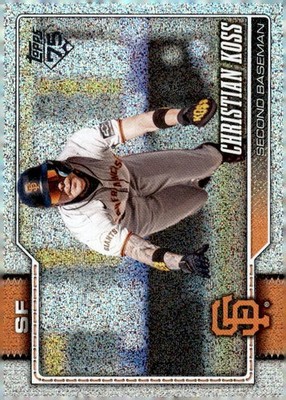2026 Topps #472 Christian Koss Sandglitter