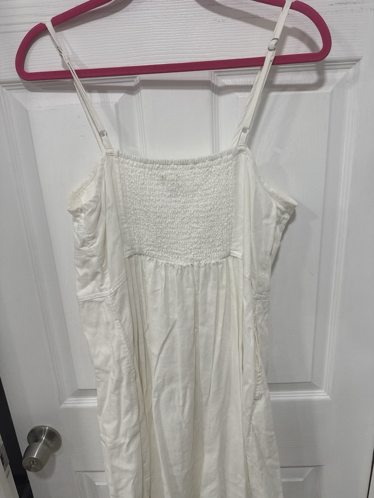 Universal Thread White Button Front Midi Dress Wo… - image 5