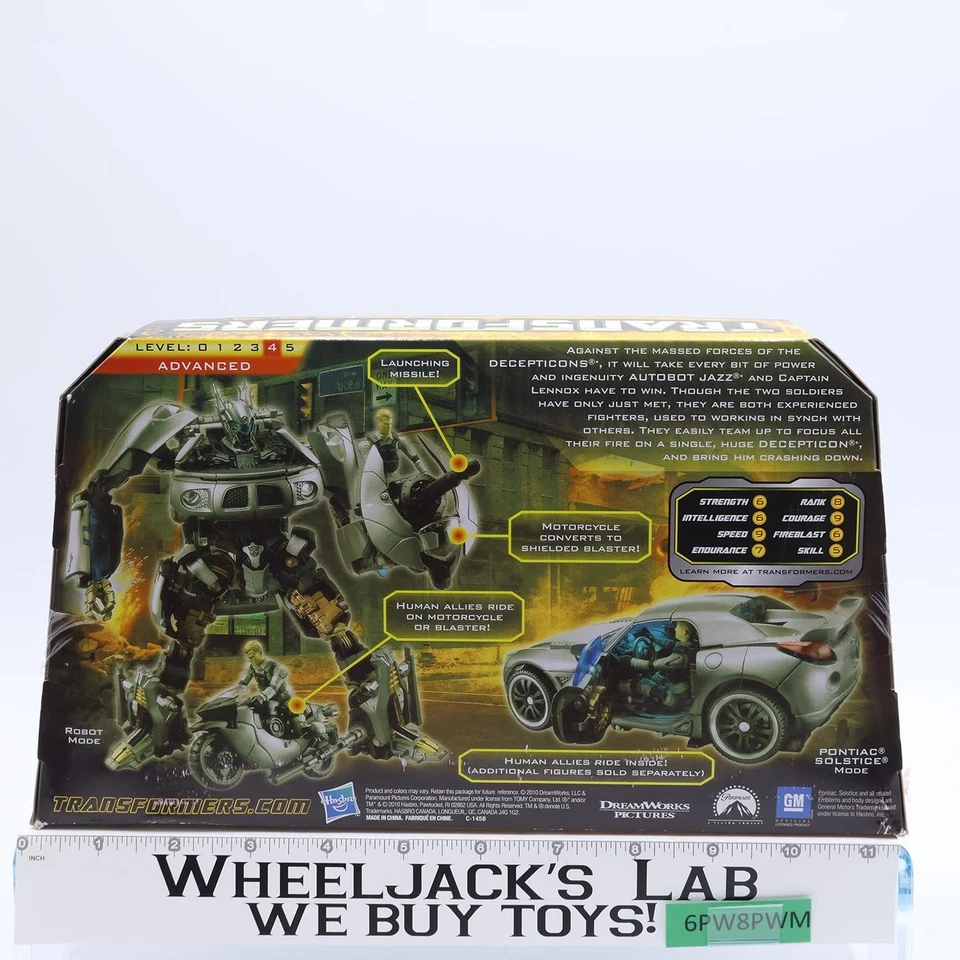 Autobot Jazz & Captain Lennox Transformers HFTD Human Alliance Hasbro NEW SEALED - Image 3 of 4