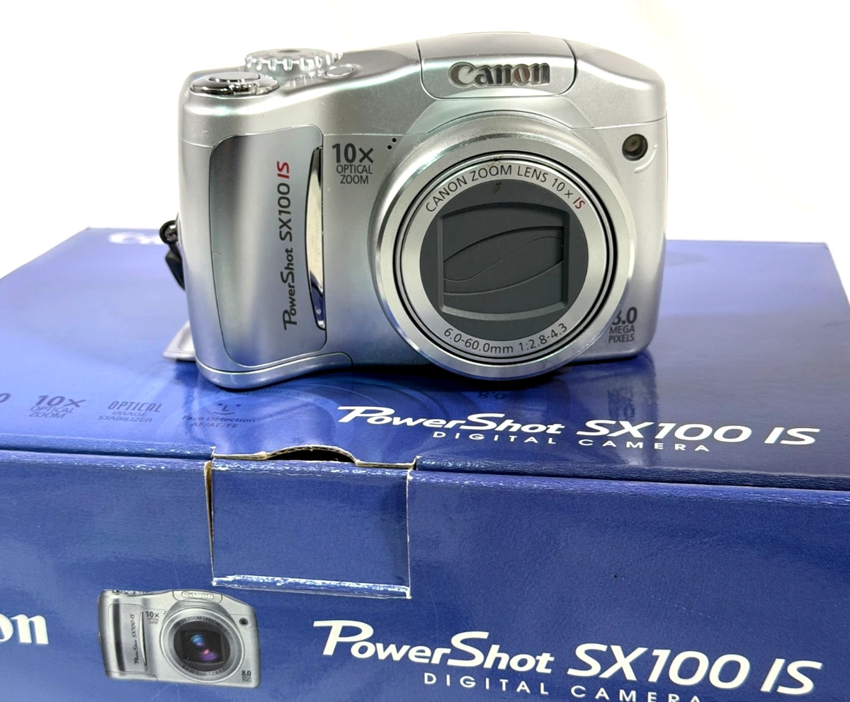 CANON　PowerShot　SX100　Is　キヤノン　PC1256 Preços baixos em Canon PowerShot SX100 IS Câmeras Digitais | eBay