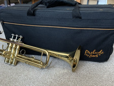 Bach Prelude TR700 Bb Trumpet + Case Mouthpiece – Needs Repair / Stuck Slide
