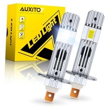 Bulb, 6500K Ultra White 6X Increased Brightness, Precision 1:1 Mini Design, H1
