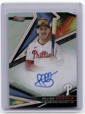 2022 Bowman's Best #B22-WBE William Bergolla Best of 2022 Autographs