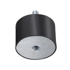75mm x 50mm M12 Thread Male Female Rubber Mounts Vibration Isolators