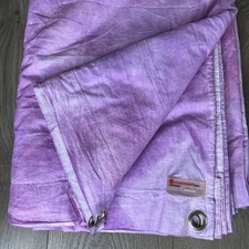 Crushed Muslin Background Purple Mist 15 x 18' by Amvona 100% cotton Grommets