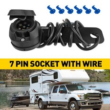 Trailer Socket Caravan Towing Electrics Wiring Kit Pre-wired 1.5M High-Quality