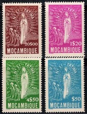 Mozambique 1948 Mi. 373-376 Neuf ** 100% Sainte Marie de Fatima