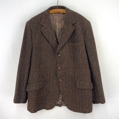 Mens tweed Tweed blazer harris tweed ジャケット Harris Tweed