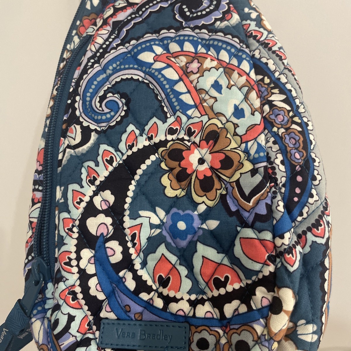 Vera Bradley Colorful Paisley Essential Sling Backpack Vera Bradley Sling Backpack Felicity Paisley by Vera Bradley  main image 2